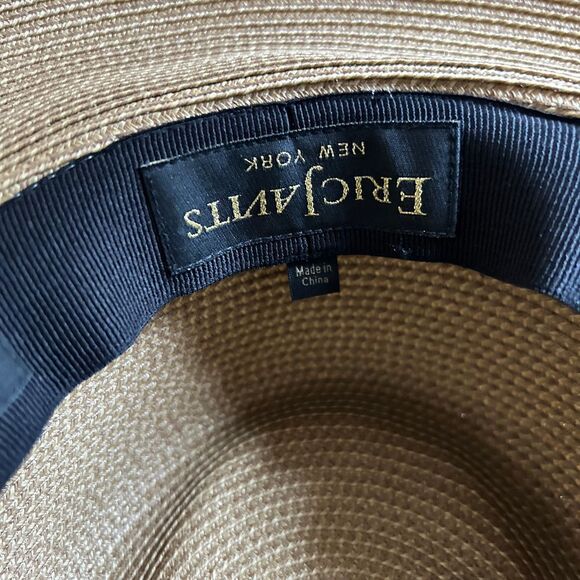 Eric Javits Squishee Instinct Wide Brim Summer Beach Vacation Hat Fedora - Picture 7 of 10